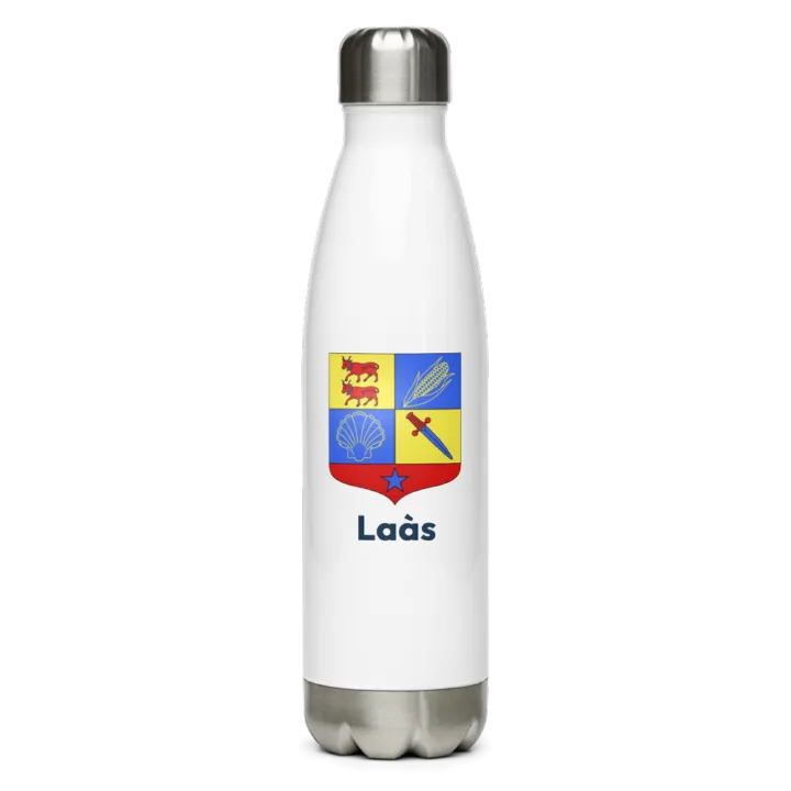Gourde inox blason de Laàs