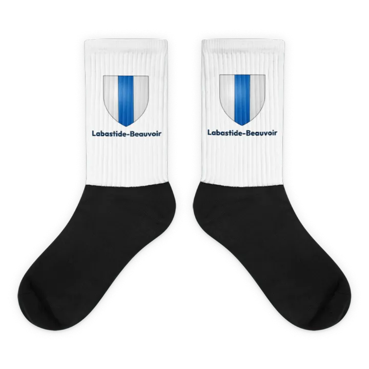 Chaussettes — blason de Labastide-Beauvoir
