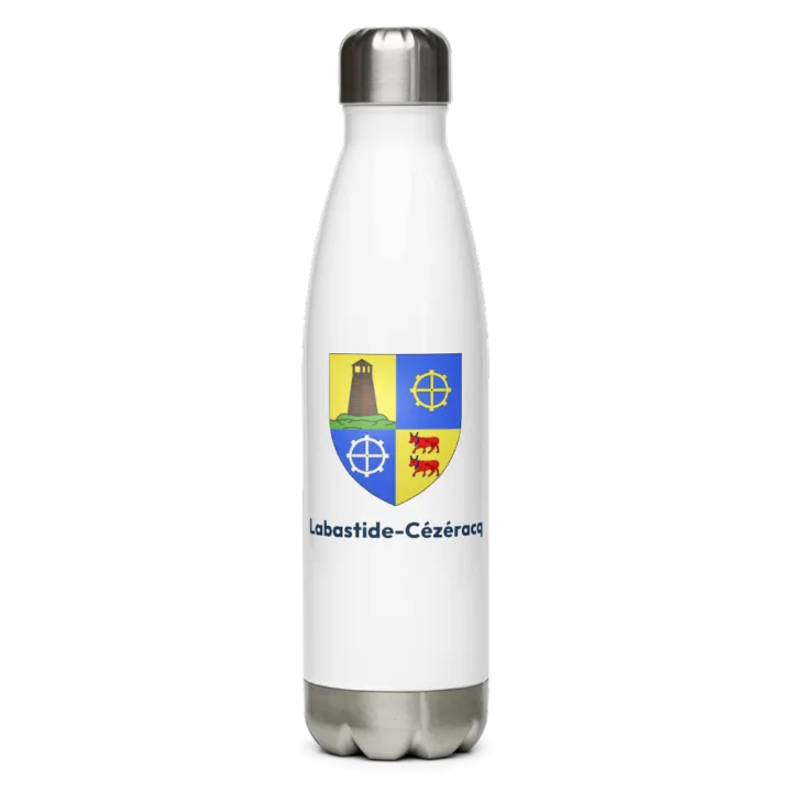 Gourde inox blason de Labastide-Cézéracq