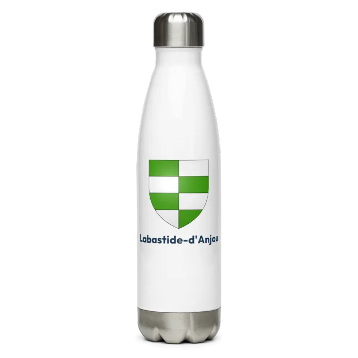 Gourde inox blason de Labastide-d'Anjou