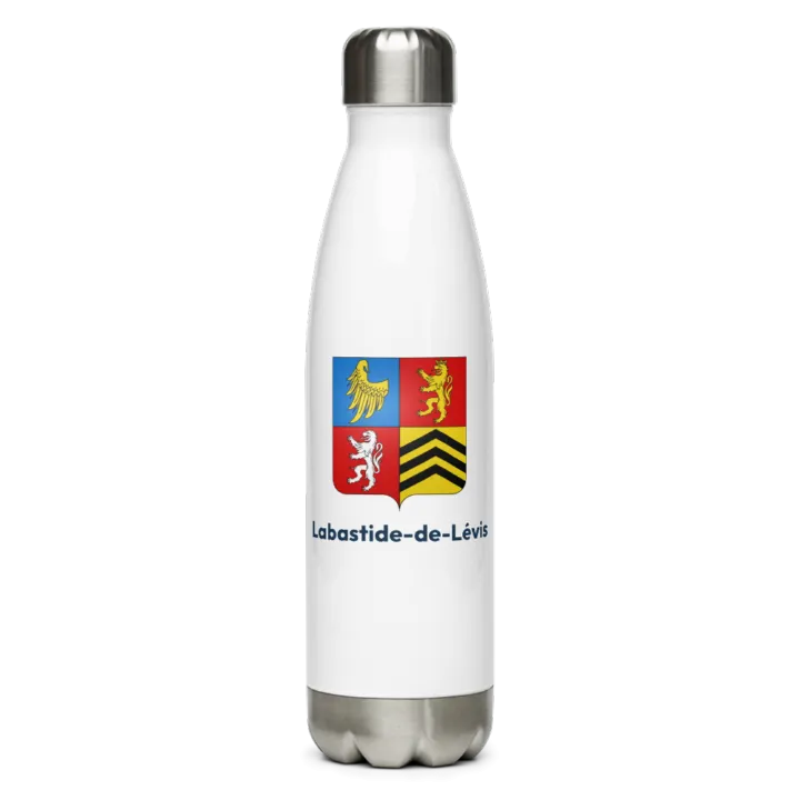 Gourde inox blason de Labastide-de-Lévis