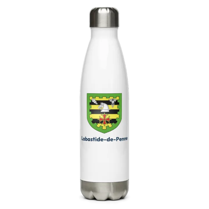 Gourde inox blason de Labastide-de-Penne