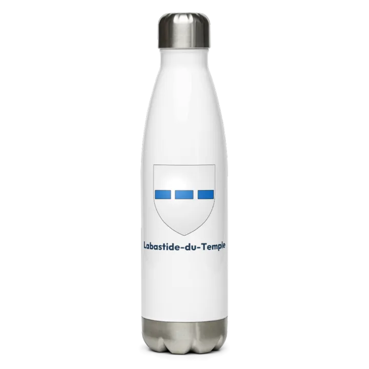 Gourde inox blason de Labastide-du-Temple
