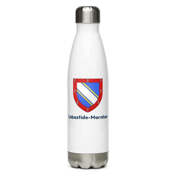 Gourde inox blason de Labastide-Marnhac