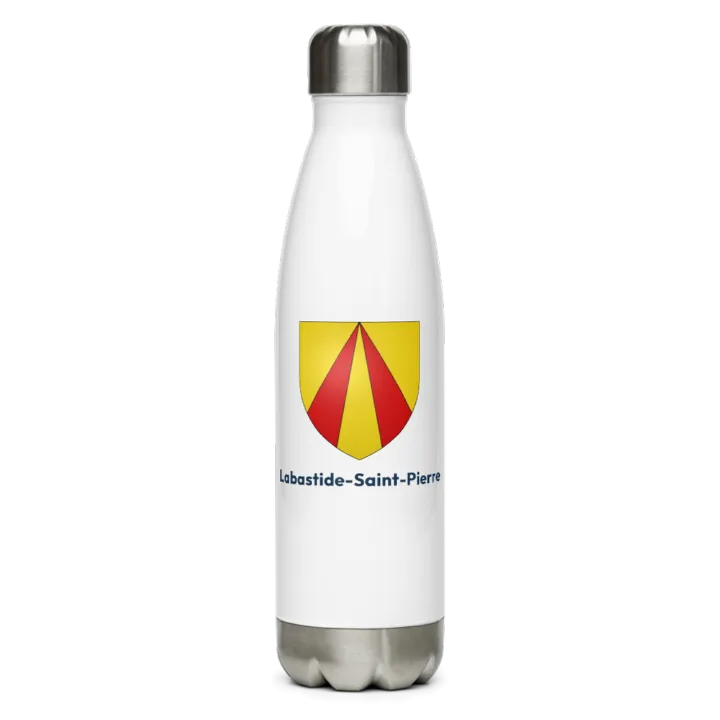 Gourde inox blason de Labastide-Saint-Pierre