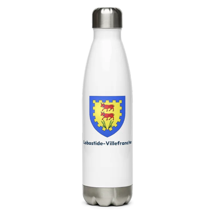 Gourde inox blason de Labastide-Villefranche