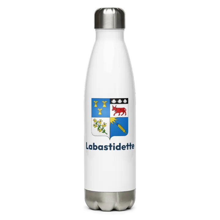 Gourde inox blason de Labastidette