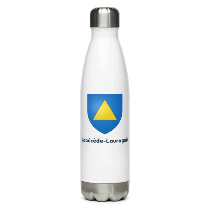 Gourde inox blason de Labécède-Lauragais