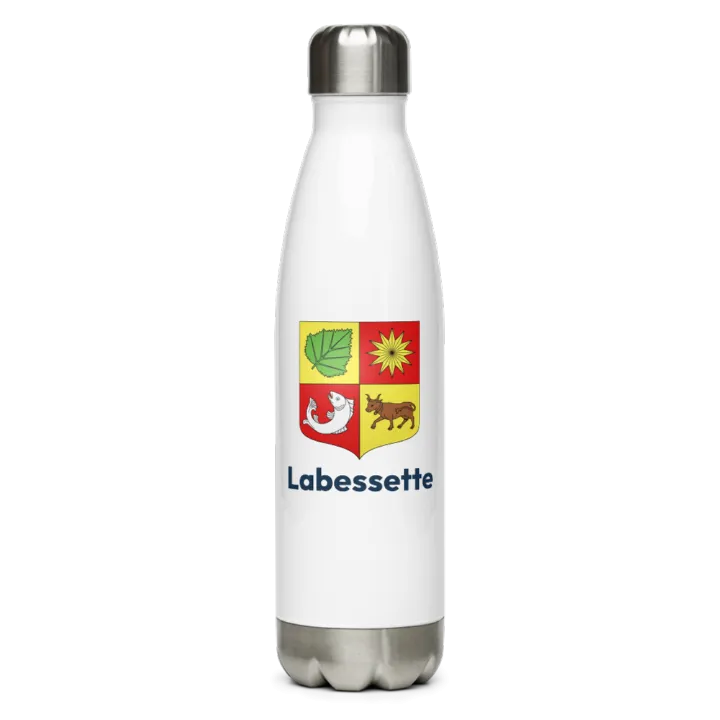 Gourde inox blason de Labessette