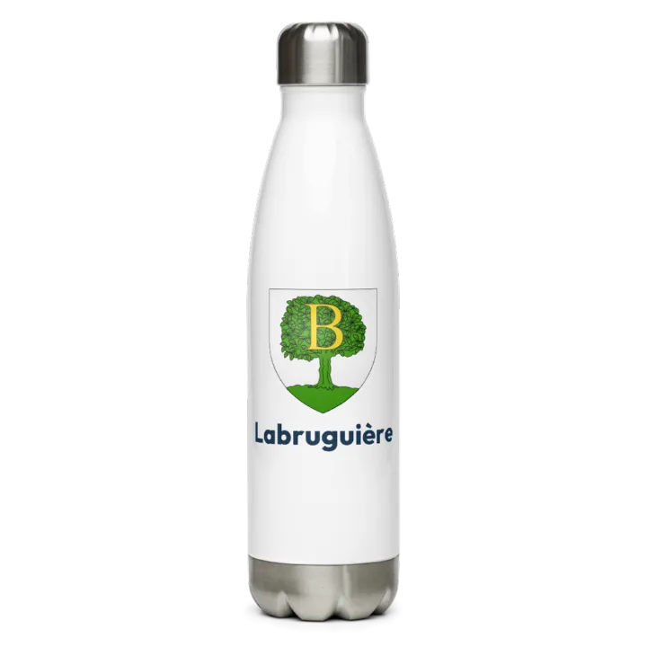 Gourde inox blason de Labruguière
