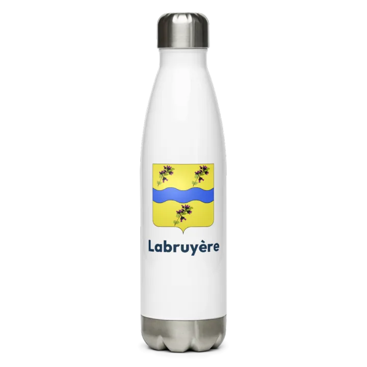 Gourde inox blason de Labruyère