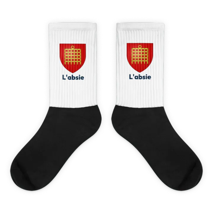 Chaussettes — blason de l'Absie