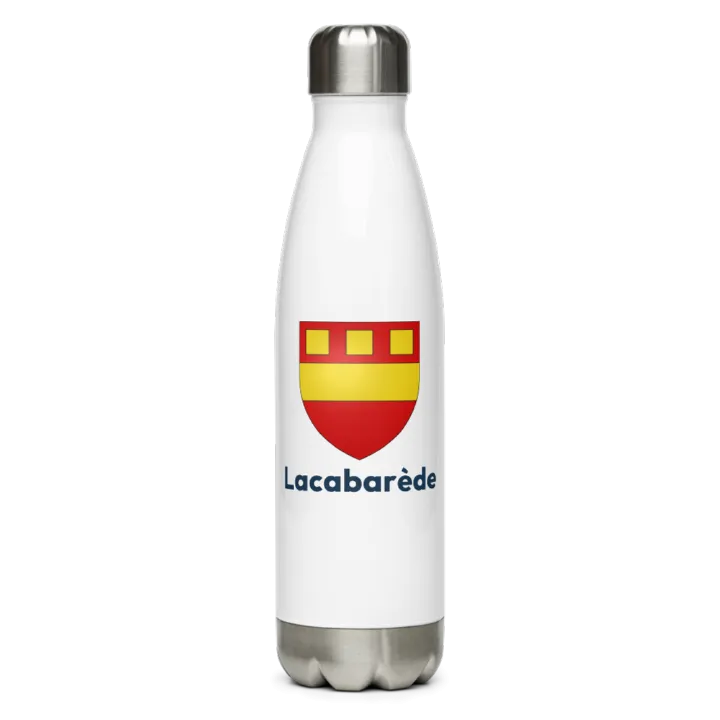 Gourde inox blason de Lacabarède