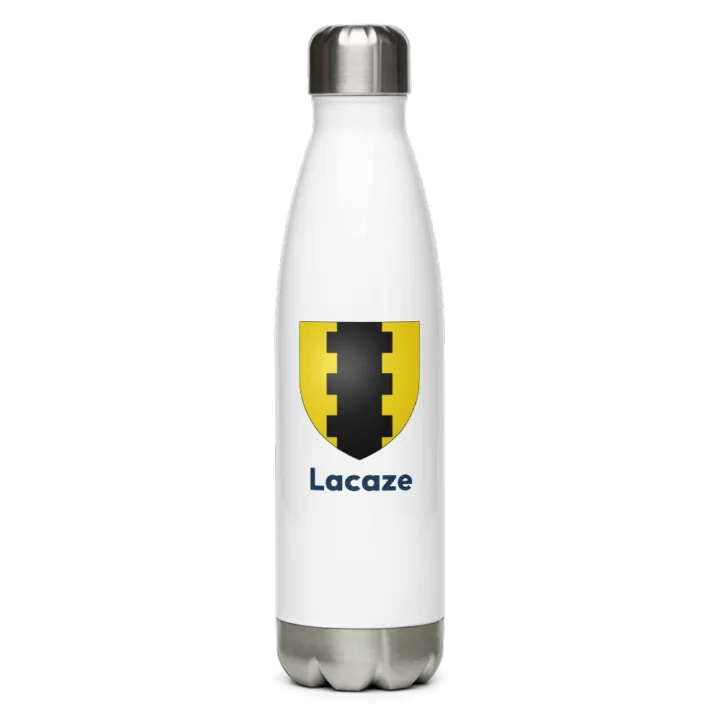 Gourde inox blason de Lacaze