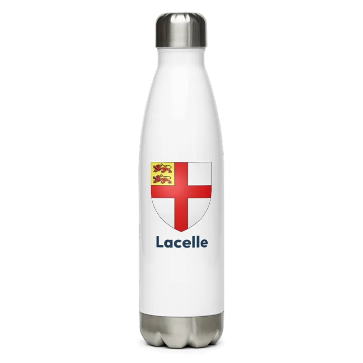 Gourde inox blason de Lacelle