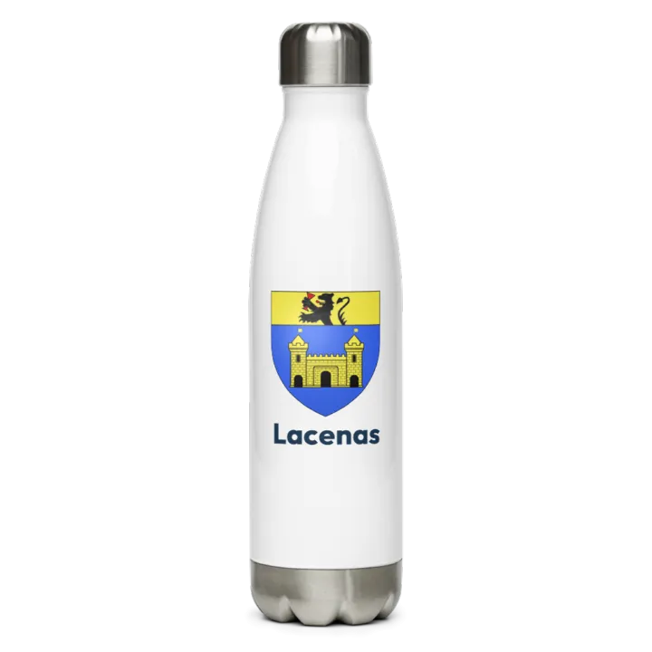 Gourde inox blason de Lacenas