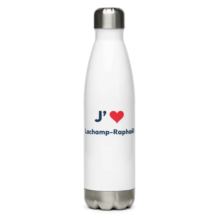 Gourde inox « J’❤ Lachamp-Raphaël »