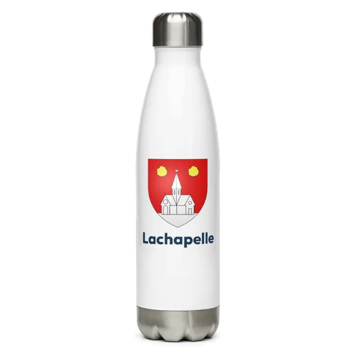 Gourde inox blason de Lachapelle