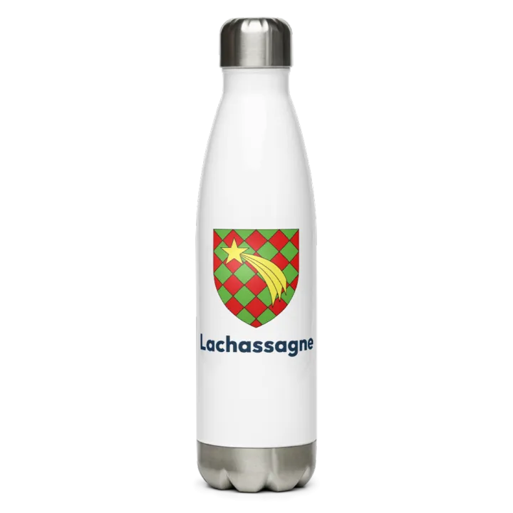 Gourde inox blason de Lachassagne