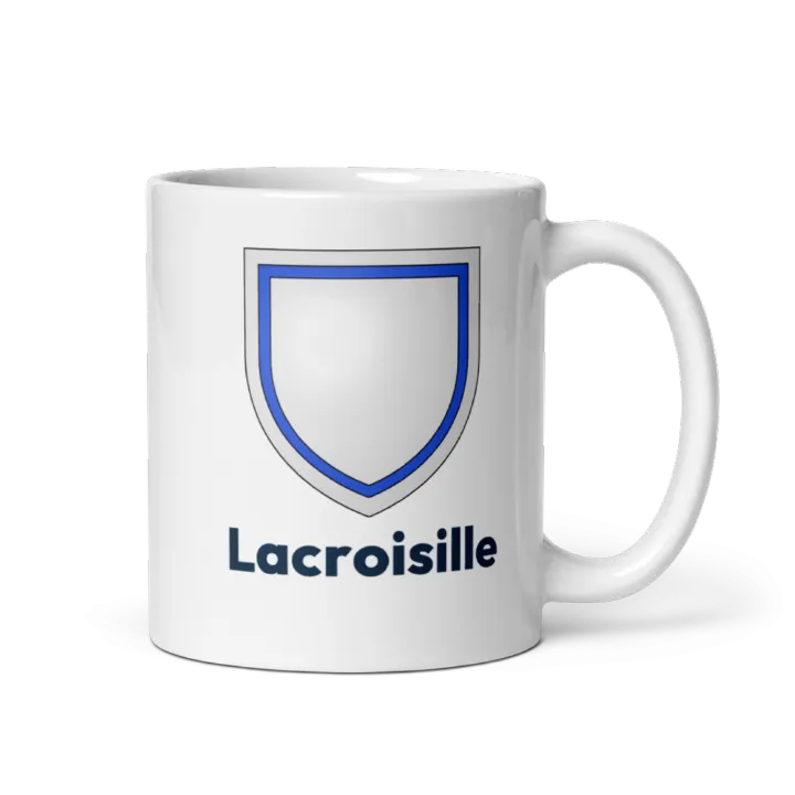 Mug blason de Lacroisille