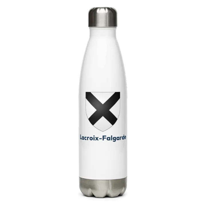 Gourde inox blason de Lacroix-Falgarde