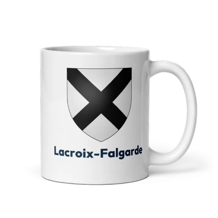 Mug blason de Lacroix-Falgarde