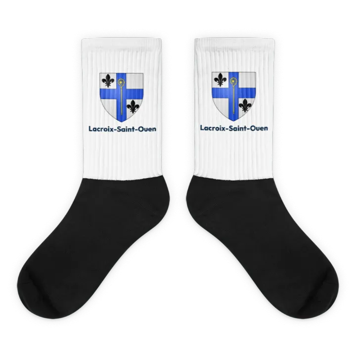 Chaussettes — blason de Lacroix-Saint-Ouen