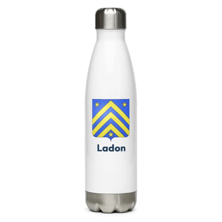 Gourde inox blason de Ladon