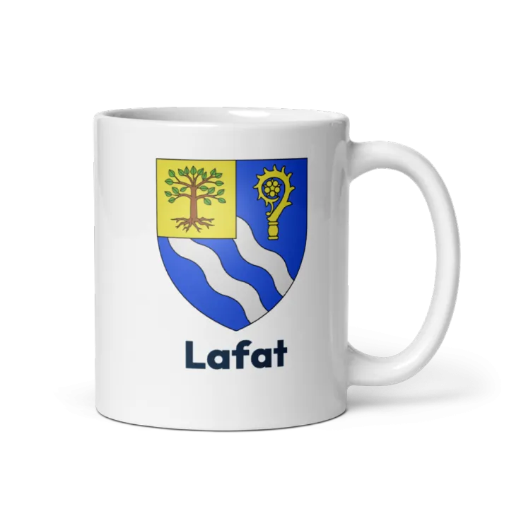Mug blason de Lafat