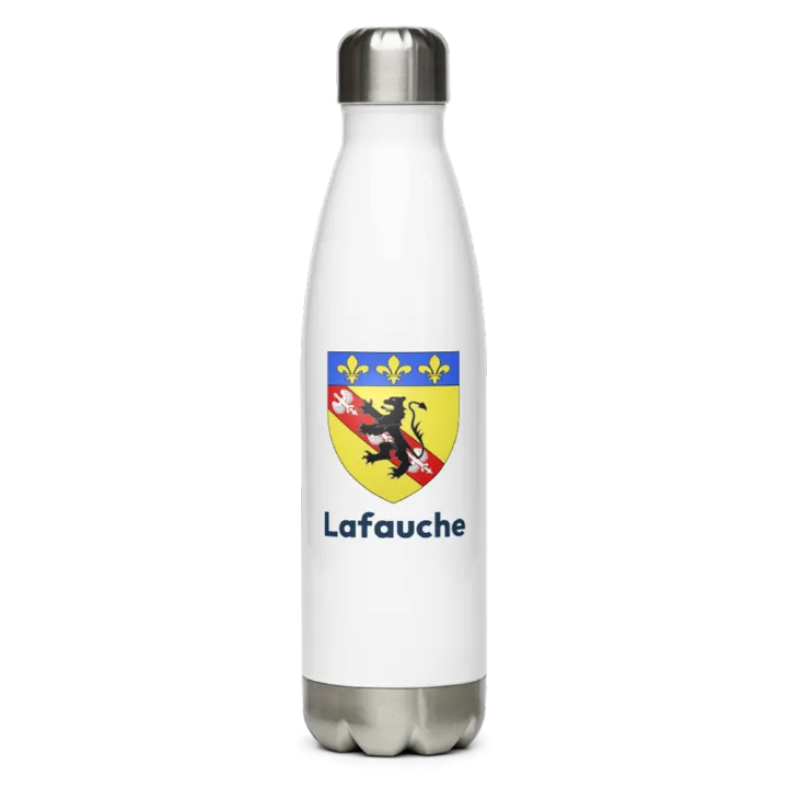 Gourde inox blason de Lafauche