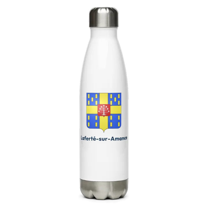 Gourde inox — blason de Laferté-sur-Amance