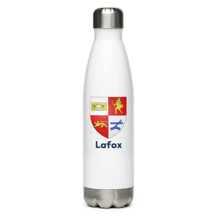 Gourde inox blason de Lafox