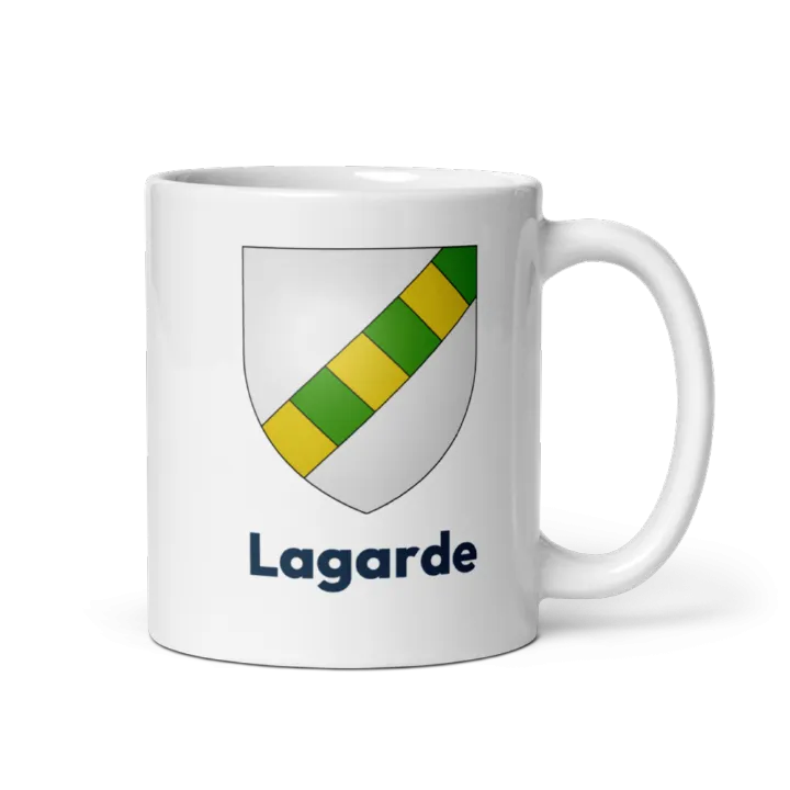 Mug blason de Lagarde