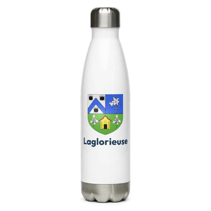 Gourde inox blason de Laglorieuse