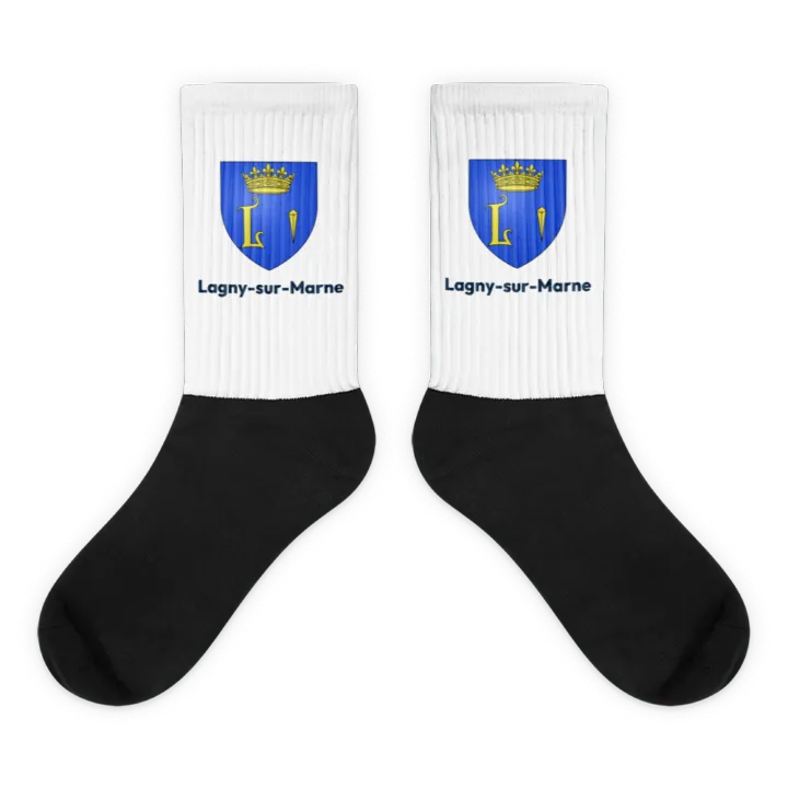 Chaussettes — blason de Lagny-sur-Marne