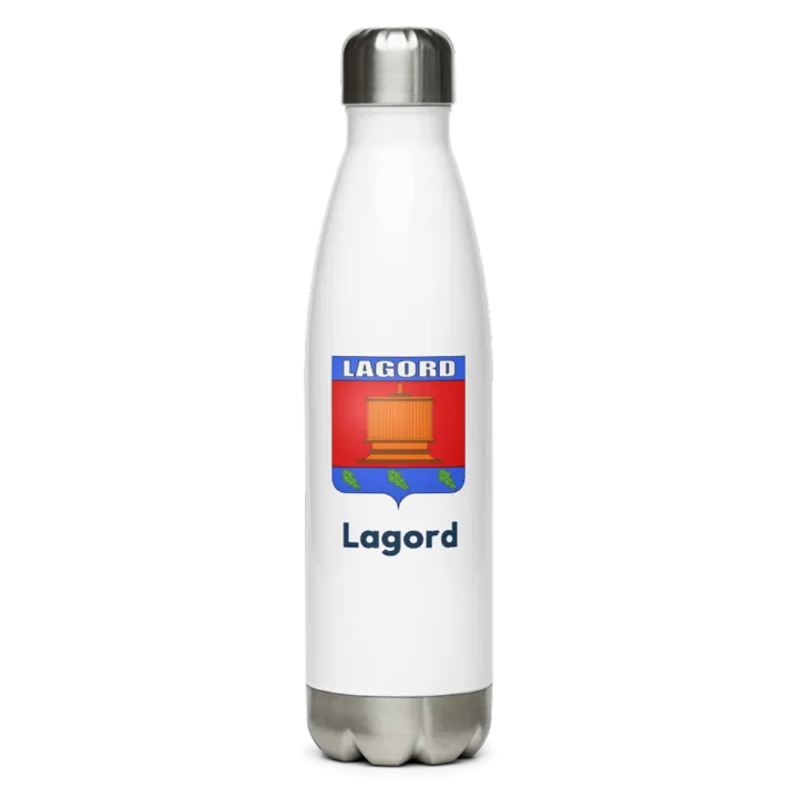 Gourde inox blason de Lagord