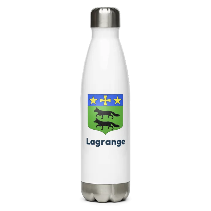 Gourde inox blason de Lagrange