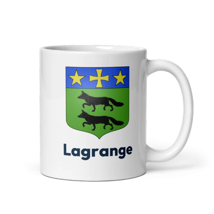 Mug blason de Lagrange