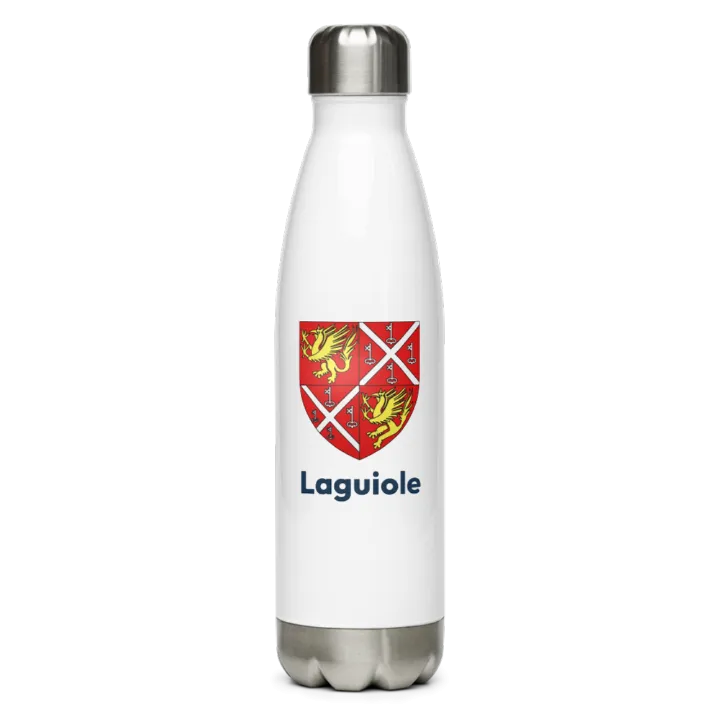 Gourde inox blason de Laguiole