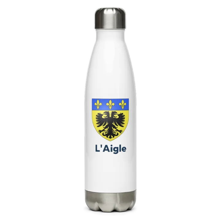 Gourde inox — blason de l'Aigle