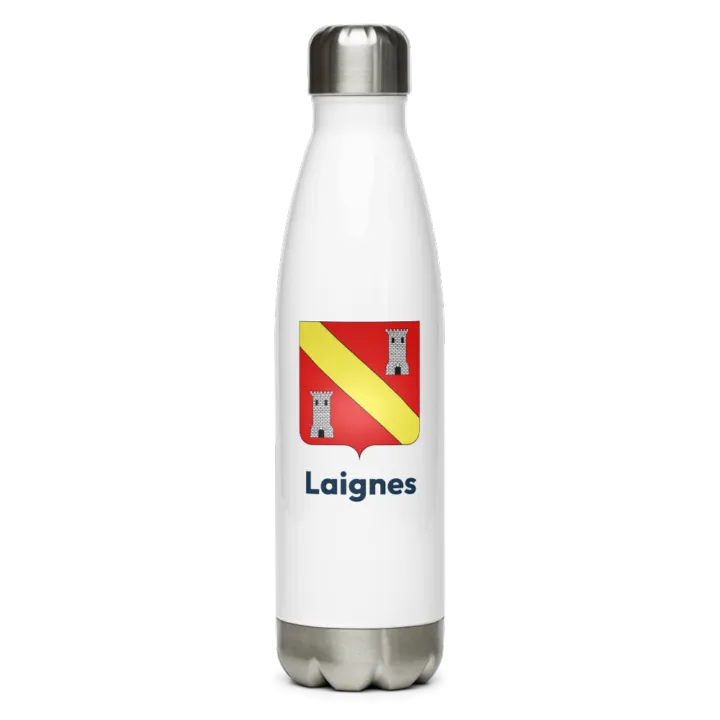 Gourde inox blason de Laignes