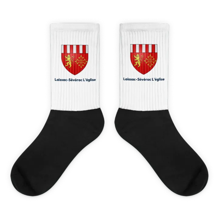 Chaussettes — blason de Laissac-Sévérac l'Église
