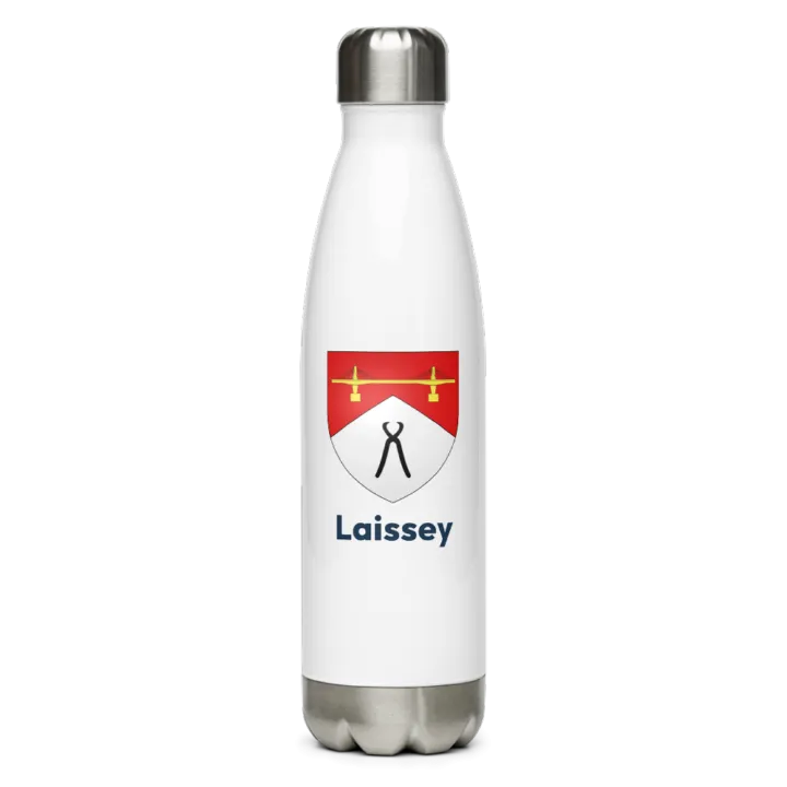 Gourde inox blason de Laissey