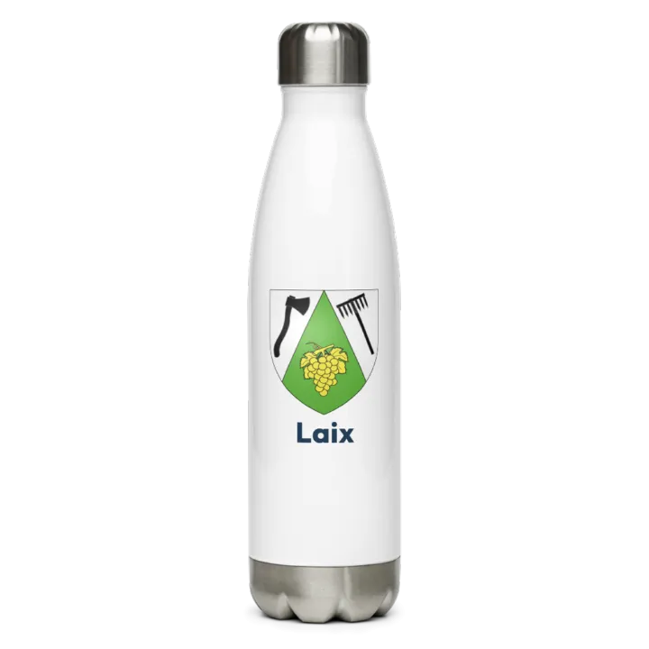 Gourde inox blason de Laix