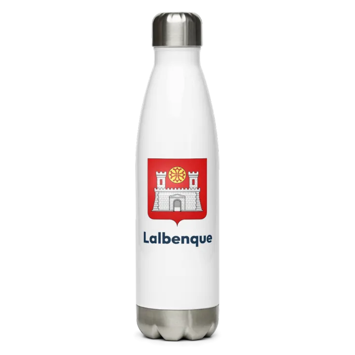Gourde inox blason de Lalbenque