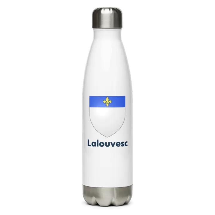 Gourde inox blason de Lalouvesc