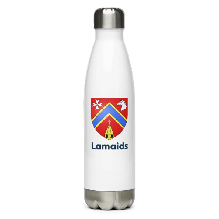 Gourde inox blason de Lamaids