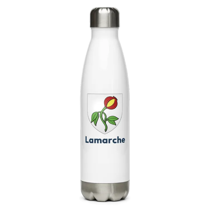Gourde inox blason de Lamarche