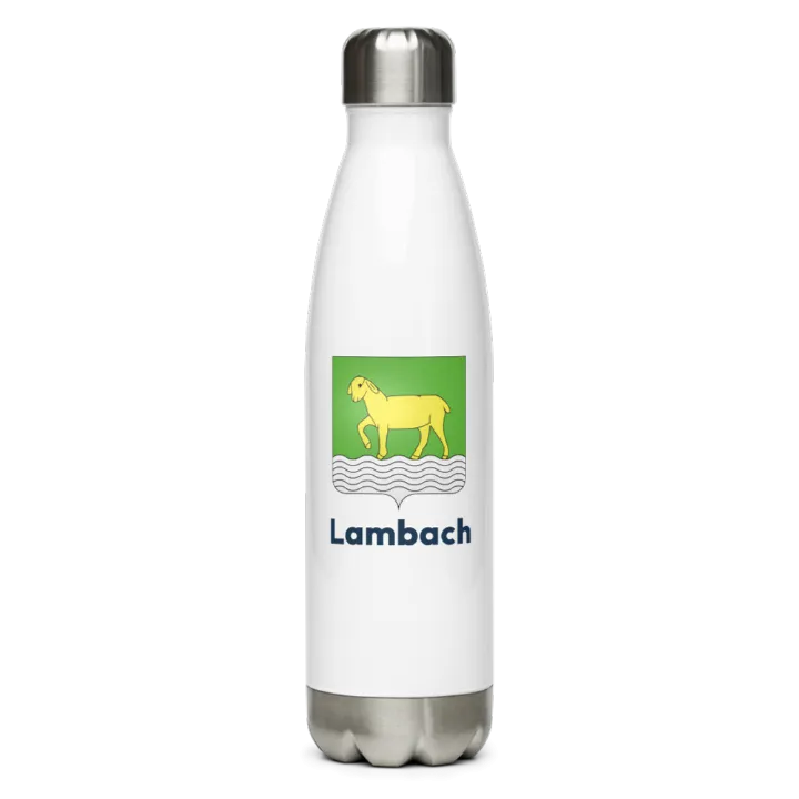 Gourde inox blason de Lambach