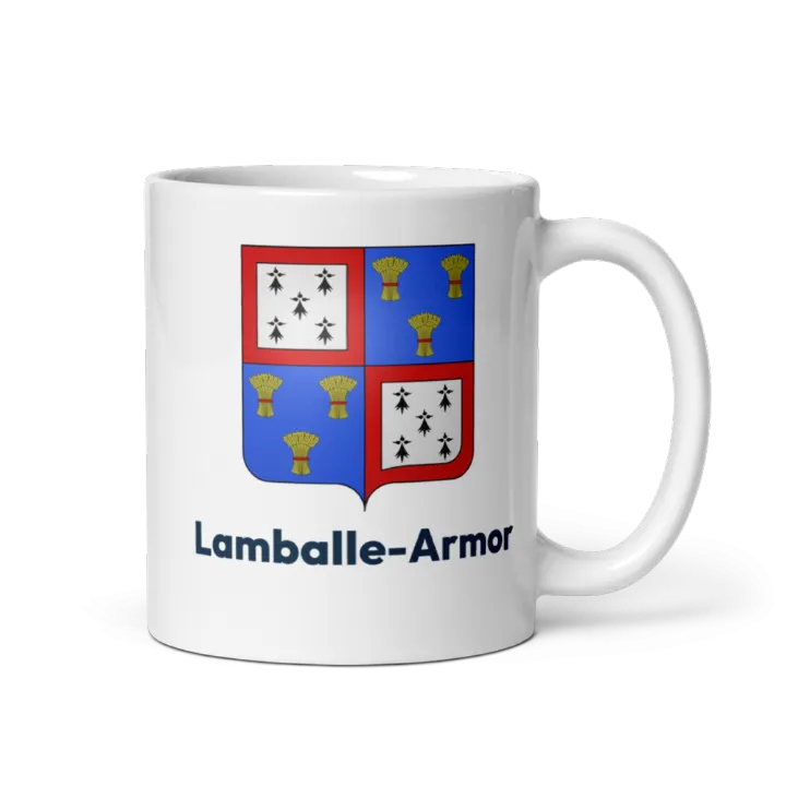 Mug blason de Lamballe-Armor